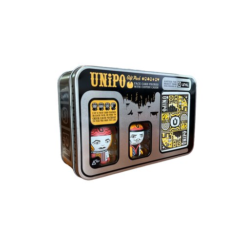 UNKL Face Card Figures W/ Custom Cards set (Queen and Jack) By UNIPO