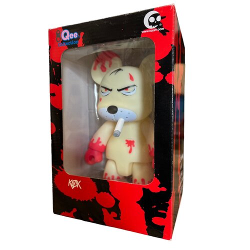 Toy2r [USED] 8'' Jack White Redrum Bear by Frank Kozik