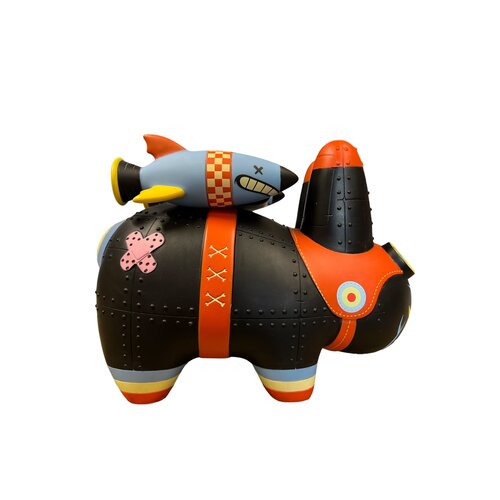 Kidrobot  [USED] 7'' Yankee Pig Dog Labbit by Kronk