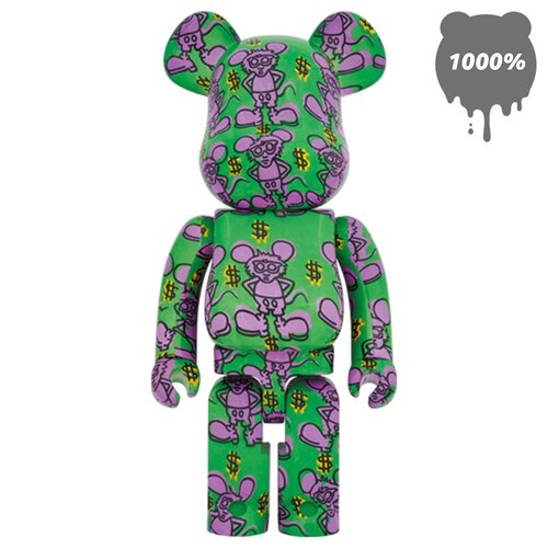 Medicom Toy 1000% Bearbrick set - Keith Haring v11