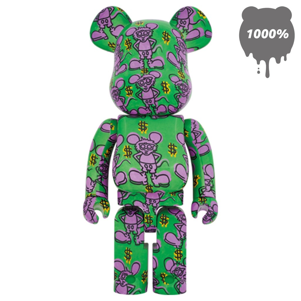 1000% Bearbrick set - Keith Haring v11 - Mintyfresh