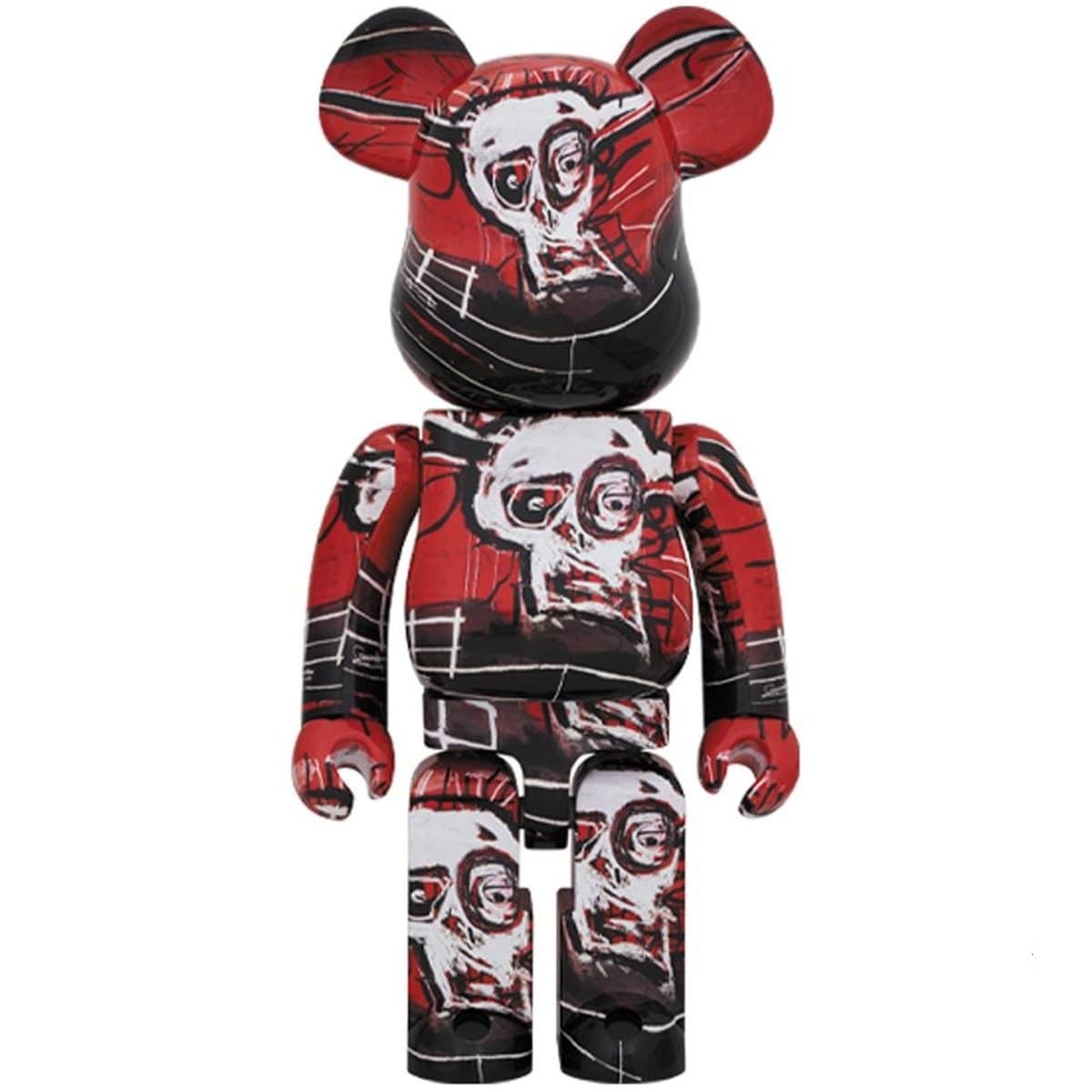 BE@RBRICK JEAN-MICHEL BASQUIAT #7 にやけ 1000％ 
