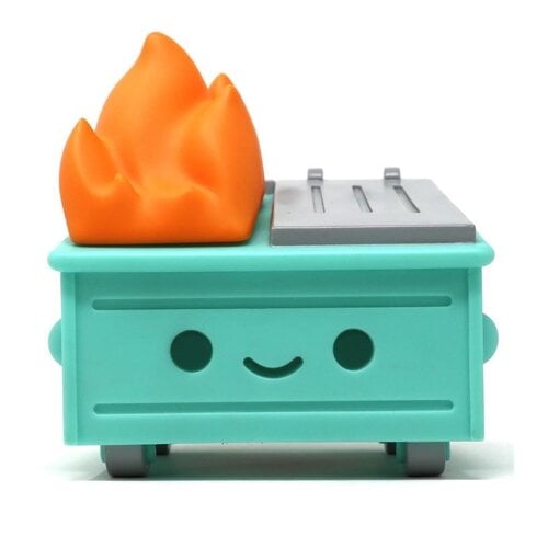 100% Soft Dumpster Fire - Vinyl Figure (Green)