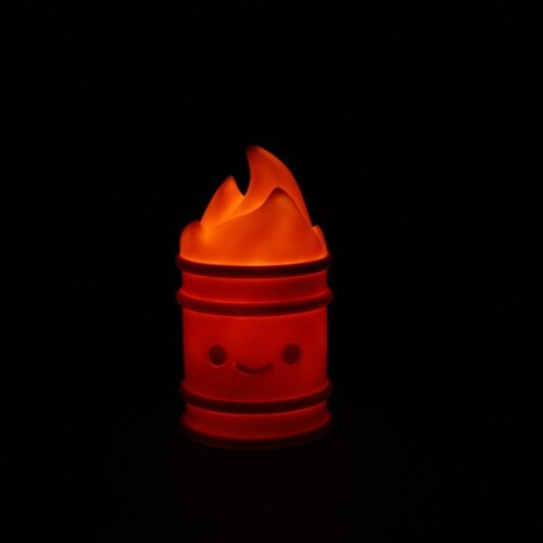 100% Soft Lil Trash Fire - Night Light (Rechargeable)