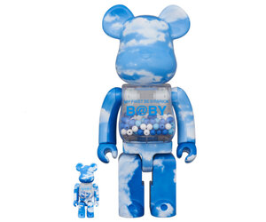 Bearbrick x ANA Original Blue Sky 100% & 400% Set - US