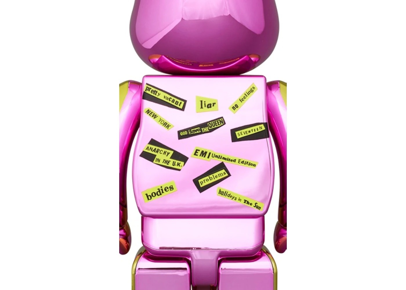 400% + 100% Bearbrick set - Sex Pistols - Never Mind the 400% + 100% Bearbrick set - Sex Pistols - Never Mind the