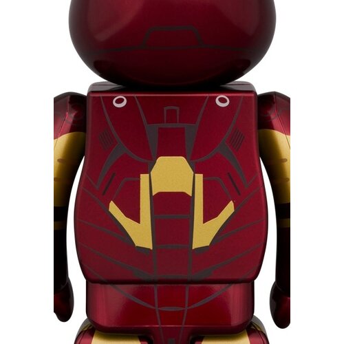 400% & 100% Bearbrick - Iron Man - Mark III (Infinity Saga 400% & 100% Bearbrick - Iron Man - Mark III (Infinity Saga