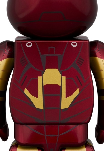 400% & 100% Bearbrick - Iron Man - Mark III (Infinity Saga 400% & 100% Bearbrick - Iron Man - Mark III (Infinity Saga