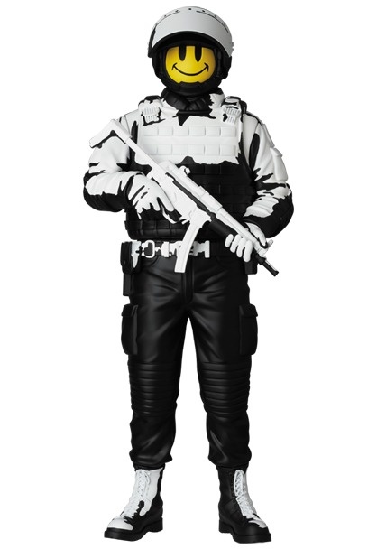 Riot Cop Sculpture (Original) by Banksy x BRANDALISM x Riot Cop Sculpture (Original) by Banksy x BRANDALISM x