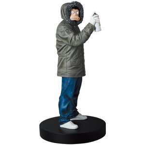 Medicom Toy Monkey Mask Session Sculpture by James Pfaff x Banksy