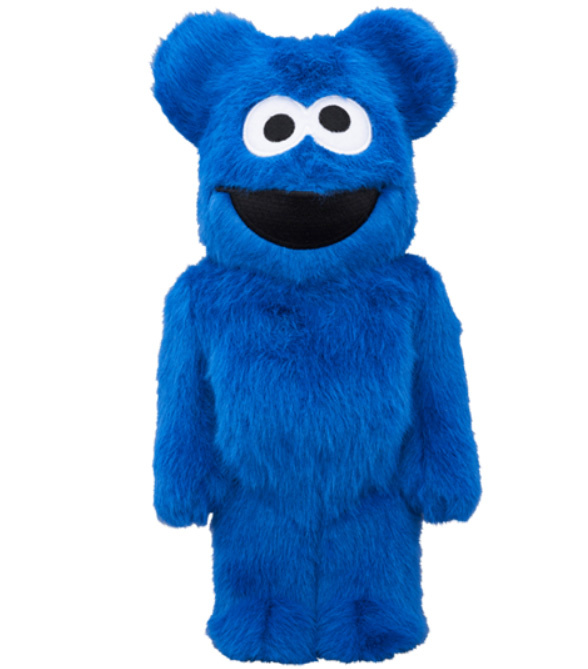 400% Bearbrick - Cookie Monster (Costume Version 2.0) by 400% Bearbrick - Cookie Monster (Costume Version 2.0) by