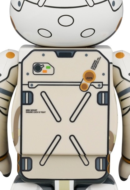 400% & 100% Bearbrick set - LUDENS by Hideo Kojima (Japan