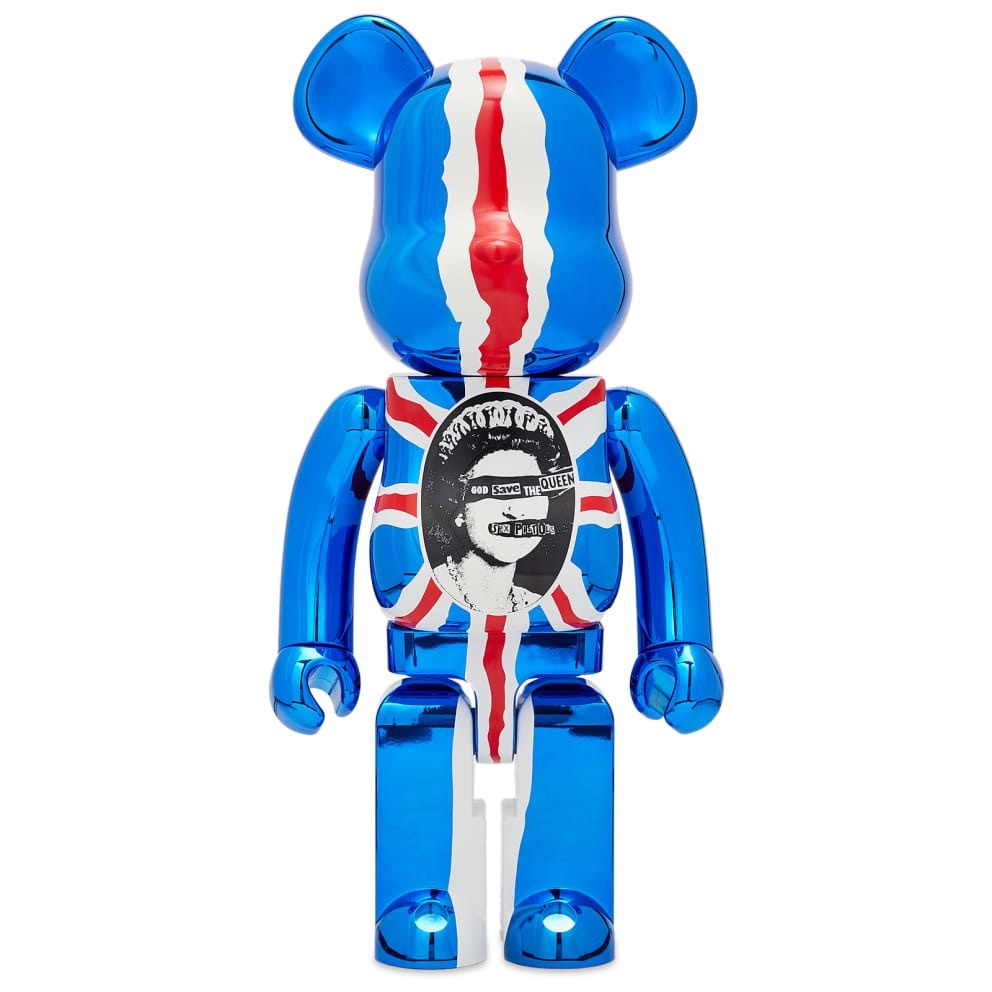 新品 BE@RBRICK “SEX PISTOLS” God Save The Queen Clear Ver. 400