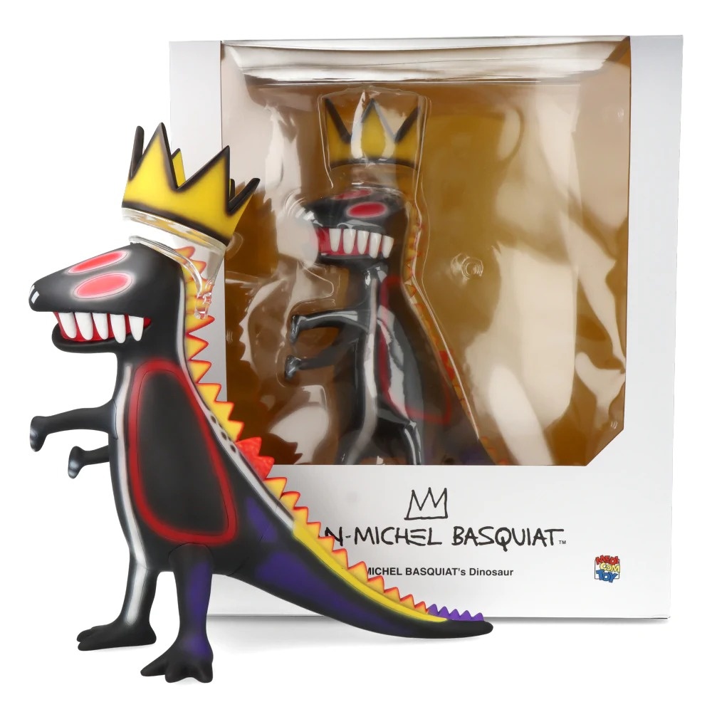 メディコムトイ JEAN-MICHEL BASQUIAT‘s Dinosaur Medicom Toy - VCD Jean-Michel ​Basquiat's Dinosaur | HBX