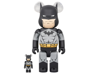 400% & 100% Bearbrick set – Batman Hush (Black ver
