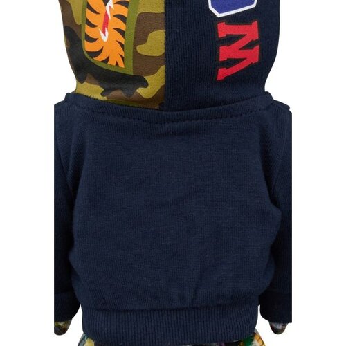 Medicom Toy 400% & 100% Bearbrick 3 pcs set - BAPE(R) LEGACY CAMO SHARK (Navy ver.)