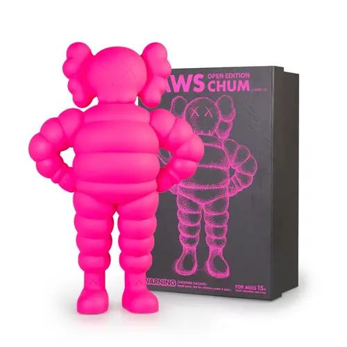 AllRightsReserved 12" CHUM (Open Edition) by KAWS (Pink Version)