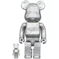 400% & 100% Bearbrick set - Aape By Bathing Ape(r) - 10th Anniversary