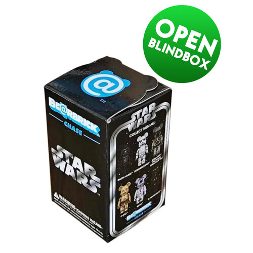 Medicom Toy 100% Bearbrick Open Blindbox Chase Series - Star Wars Medicom Toy 100% Bearbrick Open Blindbox Chase Series - Star Wars