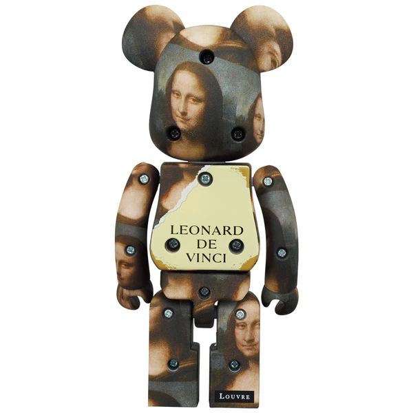 BE@RBRICK LEONARD DE VINCIMona Lisa1000％ BE@RBRICK 1000% LEONARD DE VINCI Mona Lisa MEDICOM TOY