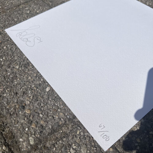 Kloes Puppy Dawg Print (30x30) by Kloes