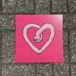 Kloes Loop of Love (30x30) by Kloes