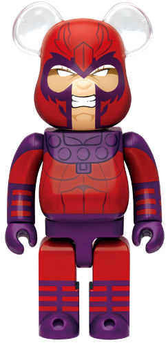 400% Bearbrick - X-Men - Magneto - Mintyfresh