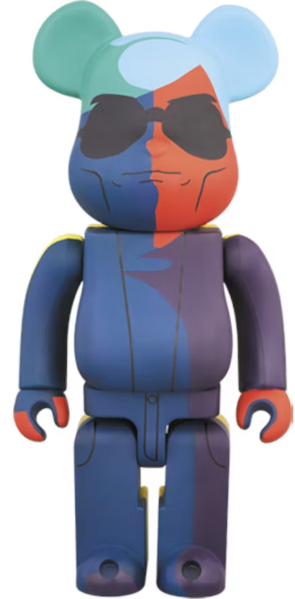 400% Bearbrick - Andy Warhol (Silkscreen) - Mintyfresh