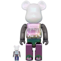 100% & 400% Bearbrick - My first Bearbrick Baby (MUTANT)