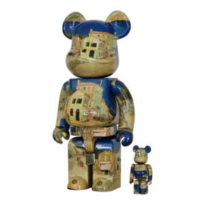 Medicom Toy 100% & 400% Bearbrick set - Van Gogh - The Yellow House