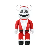 400% Bearbrick  - Santa Jack (Nightmare Before Christmas)