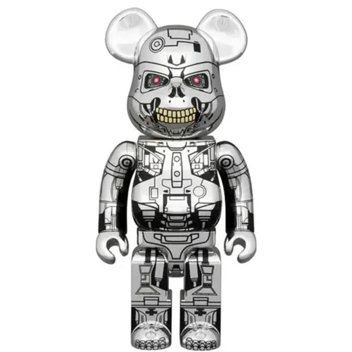 Medicom Toy 400% Bearbrick - T-800 Endoskeleton (Terminator 2) Medicom Toy 400% Bearbrick - T-800 Endoskeleton (Terminator 2)