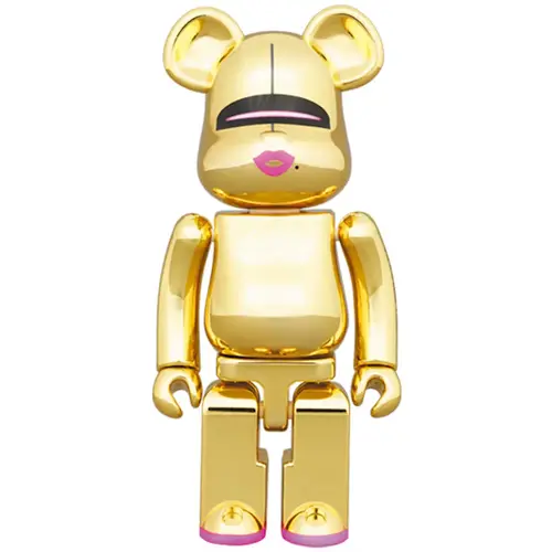 Medicom Toy 200% Bearbrick - Hajime Sorayama - Gold - (Chogokin) Medicom Toy 200% Bearbrick - Hajime Sorayama - Gold - (Chogokin)