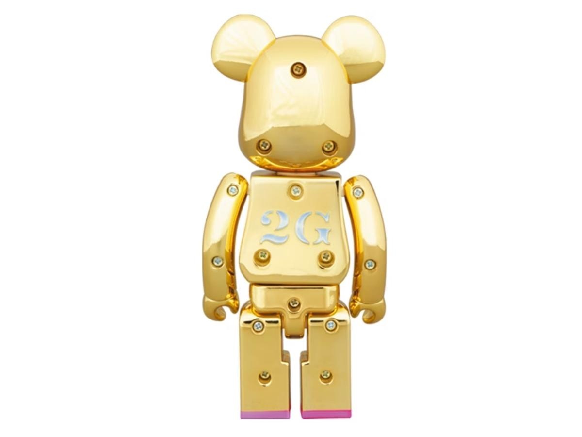 MEDICOM TOY - 「超合金 BE@RBRICK HAJIME SORAYAMA」 200% Bearbrick - Hajime Sorayama - Gold - (Chogokin
