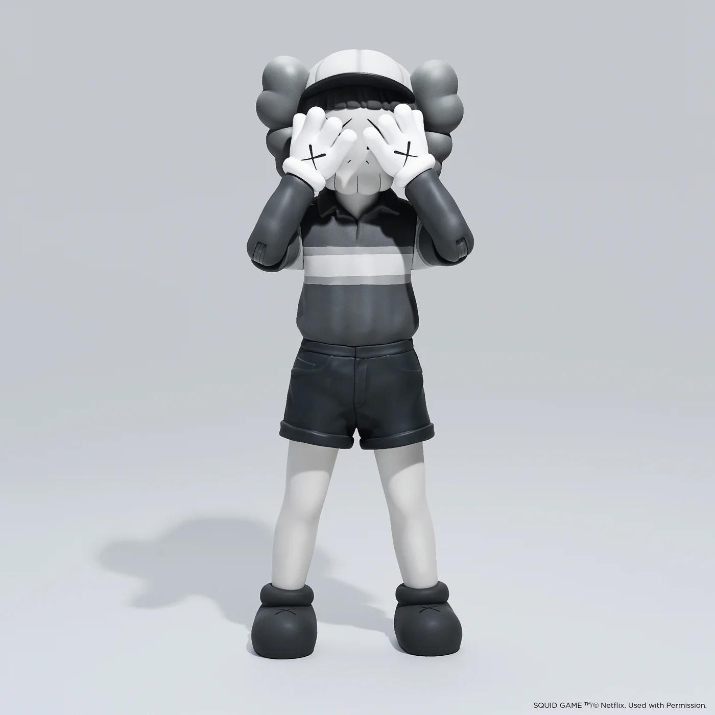カウズ x イカゲーム チョルス Chul-Su Figure Colored kaws チョルス Chul-Su Figure Coloured イカゲーム - メルカリ