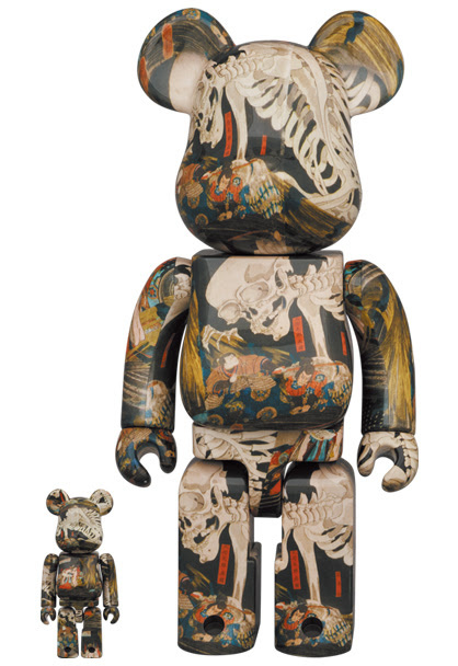 400% & 100% Bearbrick set - The Haunted Old Palace At Soma