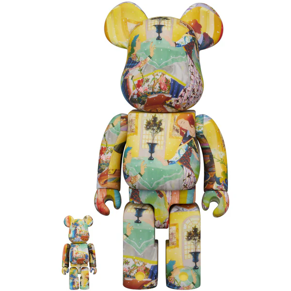 その他 MEDICOM TOY - Bearbrick Atom 400% + 100% BE@RBRICK SERIES 50