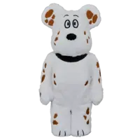 400% Bearbrick  - Peanuts Marbles (Costume ver.)