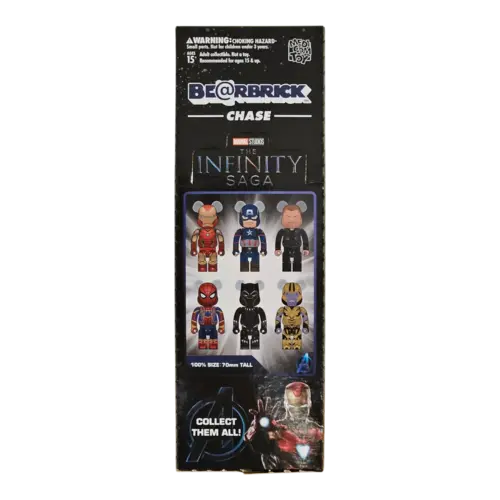 Medicom Toy 100% Bearbrick Blindbox Chase Series - MARVEL Infinity Saga Medicom Toy 100% Bearbrick Blindbox Chase Series - MARVEL Infinity Saga
