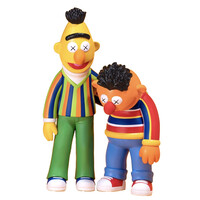 Bert & Ernie Vinyl figure by KAWS x Sesame Street