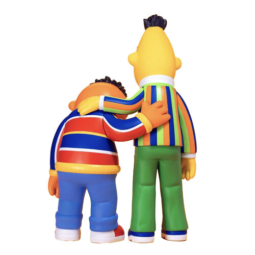 AllRightsReserved Bert & Ernie Vinyl figure by KAWS x Sesame Street