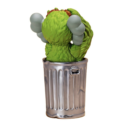 AllRightsReserved Oscar the Grouch Vinyl figure by KAWS x Sesame Street