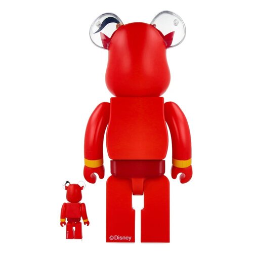 Medicom Toy 400% & 100% Bearbrick set - Jafar (Disney Aladdin)