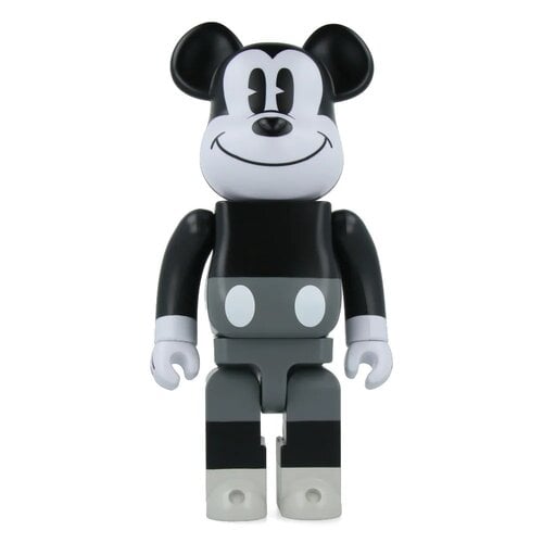 Medicom Toy 400% Bearbrick -  Mickey Mouse (Black & White)