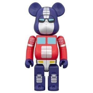 Medicom Toy 400% Bearbrick - Optimus Prime  (Bearbrick X Transformers)