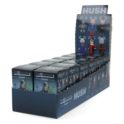 Medicom Toy 100% Bearbrick Blindbox Chase Series - Batman Hush (Series 1)