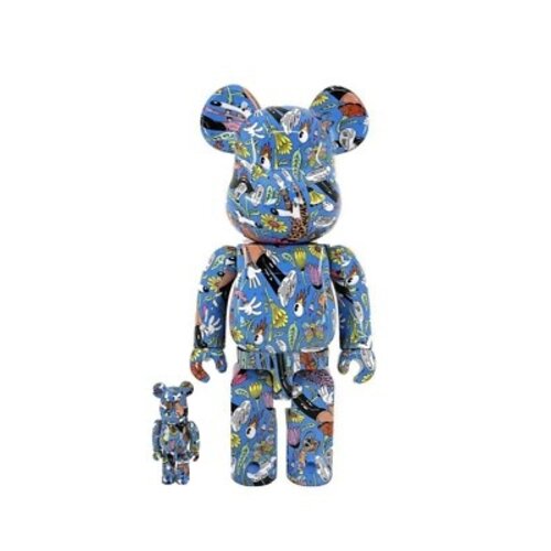 Medicom Toy 400% & 100% Bearbrick Set – Steven Harrington - Magic Hour