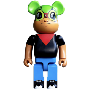 Medicom Toy 400% Bearbrick – Fly Boy - Hebru Brantley (Designer Con)