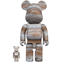 400% & 100% Bearbrick Set – Jupiter  (NASA)