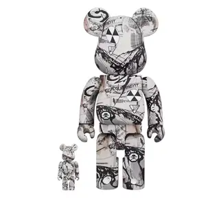Medicom Toy 400% & 100% Bearbrick Set – Hiroki Tsukuda 2G Exclusive